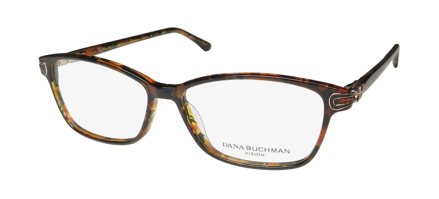 Dana Buchman Plumeria to Eyeglasses Tortoise 53mm