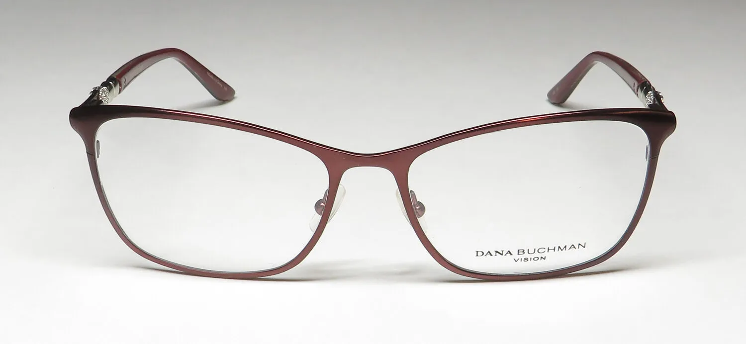 Dana Buchman Snow Drop cu Eyeglasses Currant 55mm 3