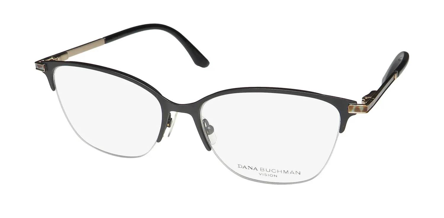 Dana Buchman Jordan bk Eyeglasses Black 54mm