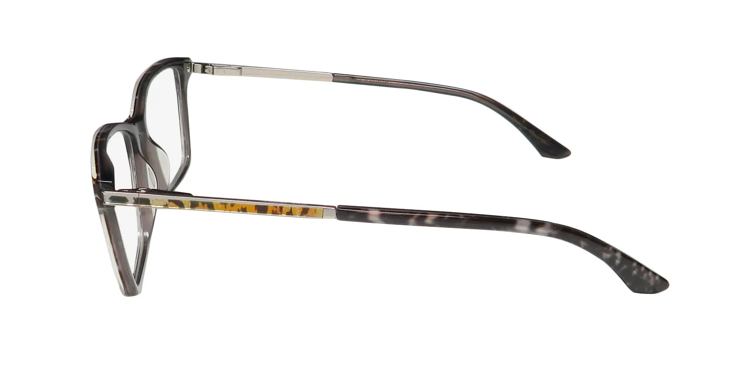 Dana Buchman Lucey bk Eyeglasses Black 52mm 4