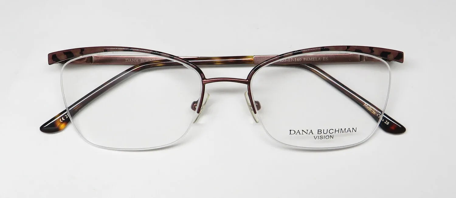 Dana Buchman Pamela es Eyeglasses Espresso 53mm 2
