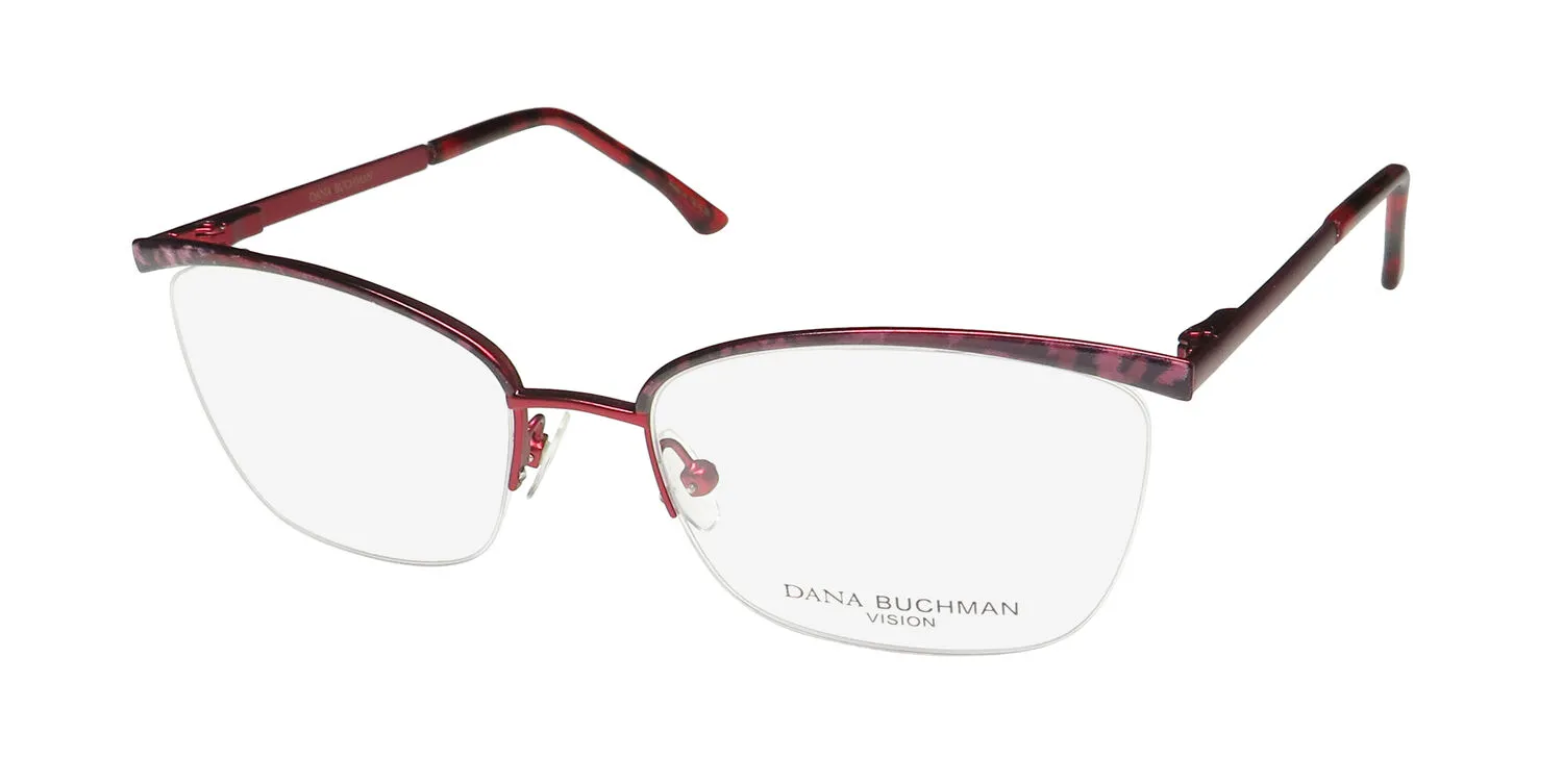 Dana Buchman Pamela ga Eyeglasses Garnet 51mm Women