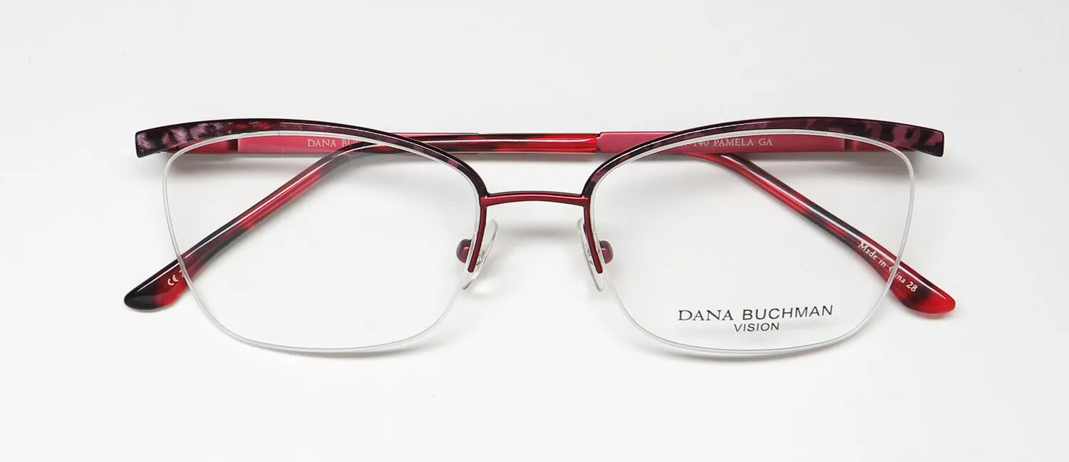 Dana Buchman Pamela ga Eyeglasses Garnet 51mm Women 2
