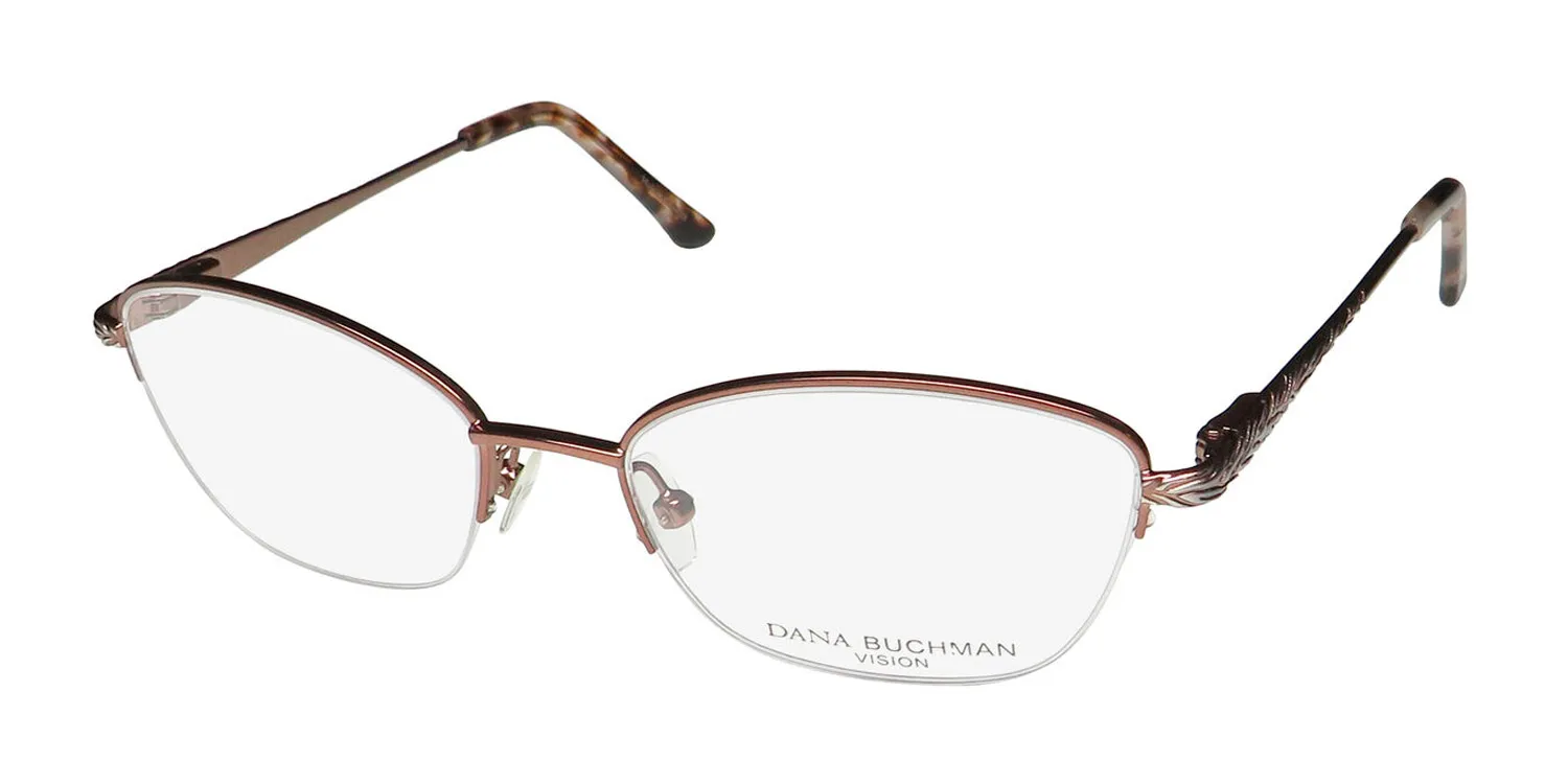 Dana Buchman Dusty br Eyeglasses Brown 53mm