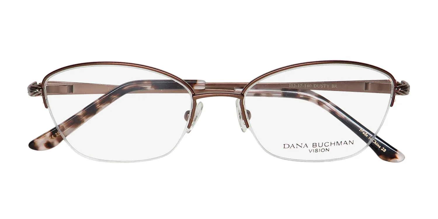Dana Buchman Dusty br Eyeglasses Brown 53mm 2