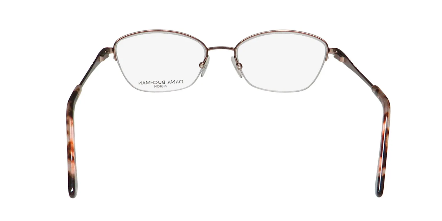 Dana Buchman Dusty br Eyeglasses Brown 53mm 5