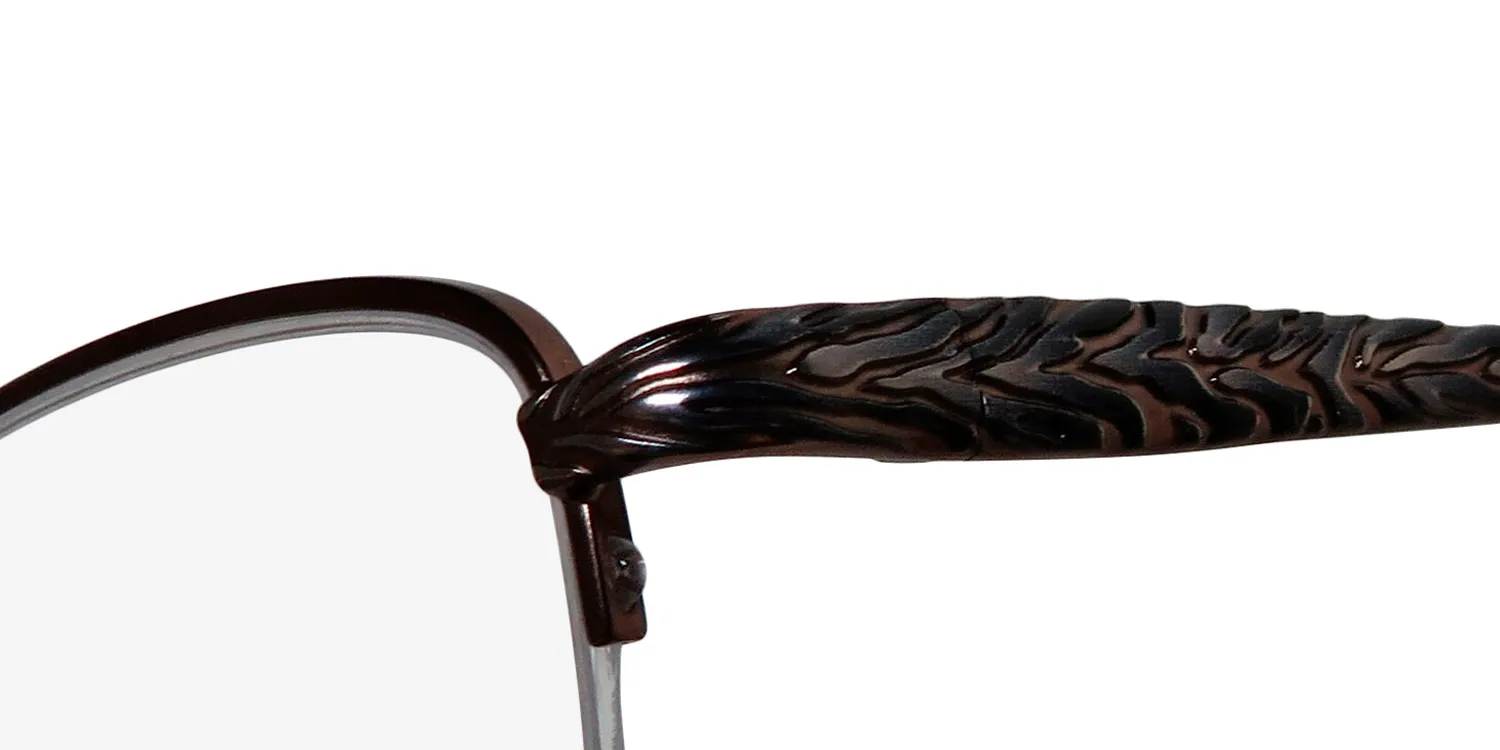 Dana Buchman Dusty br Eyeglasses Brown 53mm 6