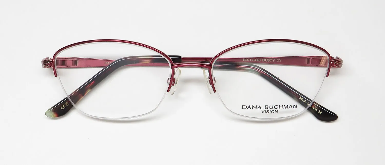 Dana Buchman Dusty cy Eyeglasses Cranberry 53mm 2