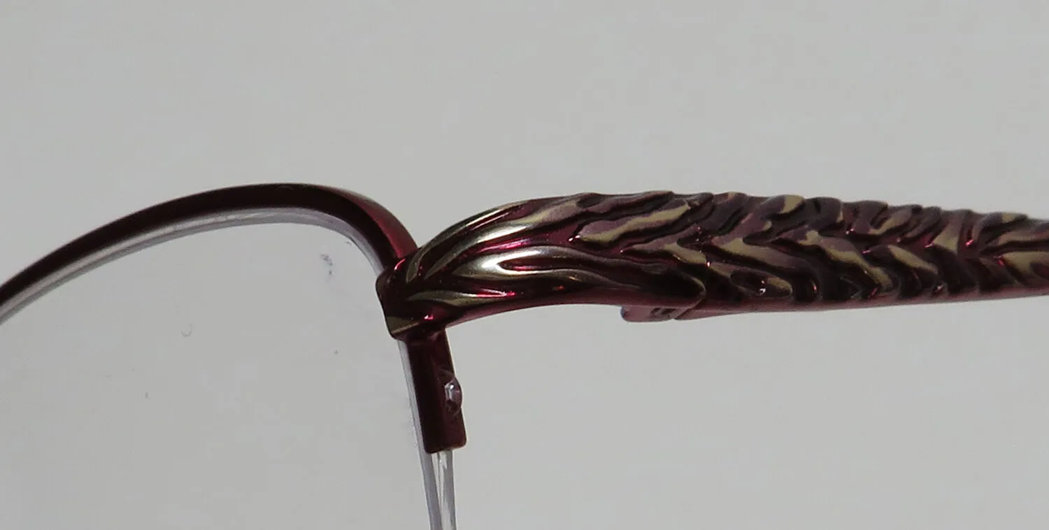 Dana Buchman Dusty cy Eyeglasses Cranberry 53mm 6