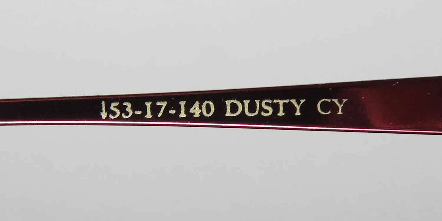 Dana Buchman Dusty cy Eyeglasses Cranberry 53mm 8