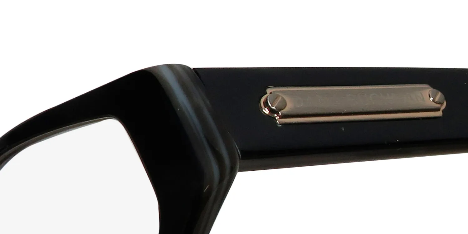 Dana Buchman Shelby bk Eyeglasses Black Ivory 51mm 6