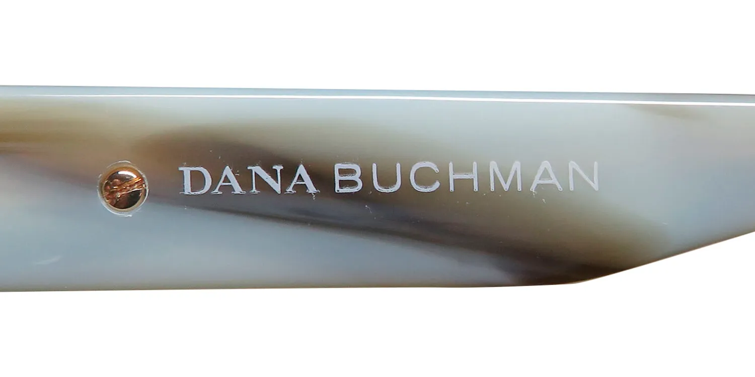 Dana Buchman Shelby bk Eyeglasses Black Ivory 51mm 7