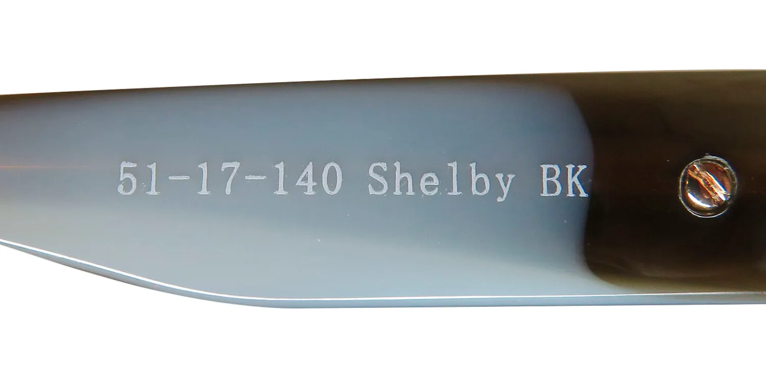 Dana Buchman Shelby bk Eyeglasses Black Ivory 51mm 8