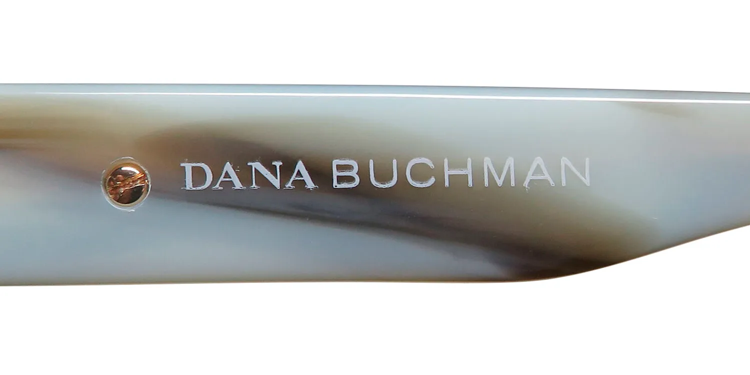 Dana Buchman Shelby bk Eyeglasses Black Ivory 53mm 7