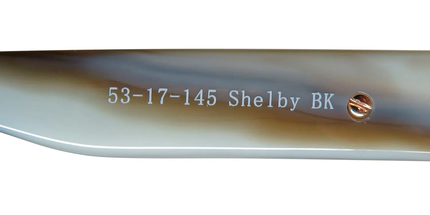 Dana Buchman Shelby bk Eyeglasses Black Ivory 53mm 8