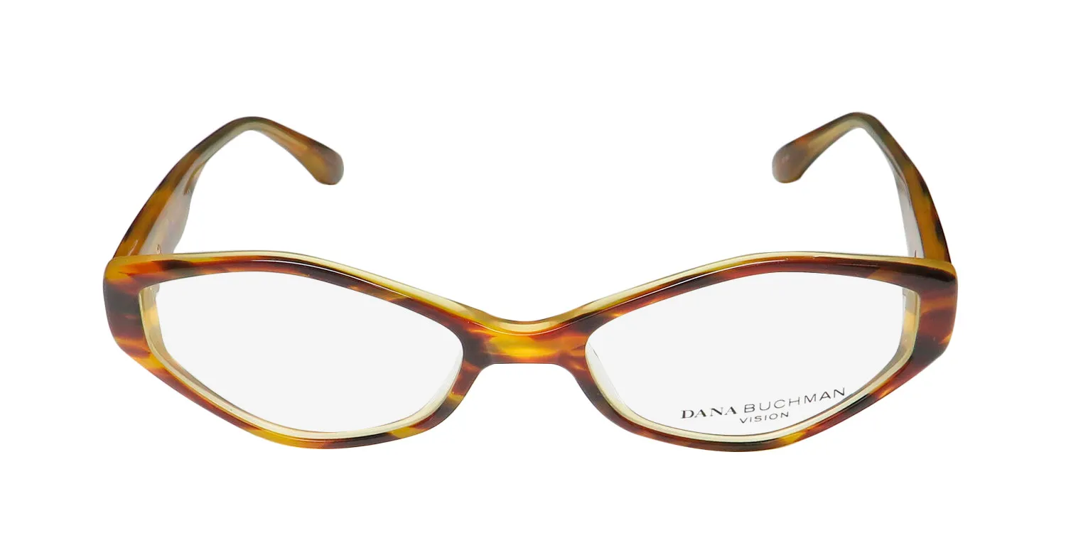 Dana Buchman Shelby tt Eyeglasses Tiger Tortoise 51mm 3