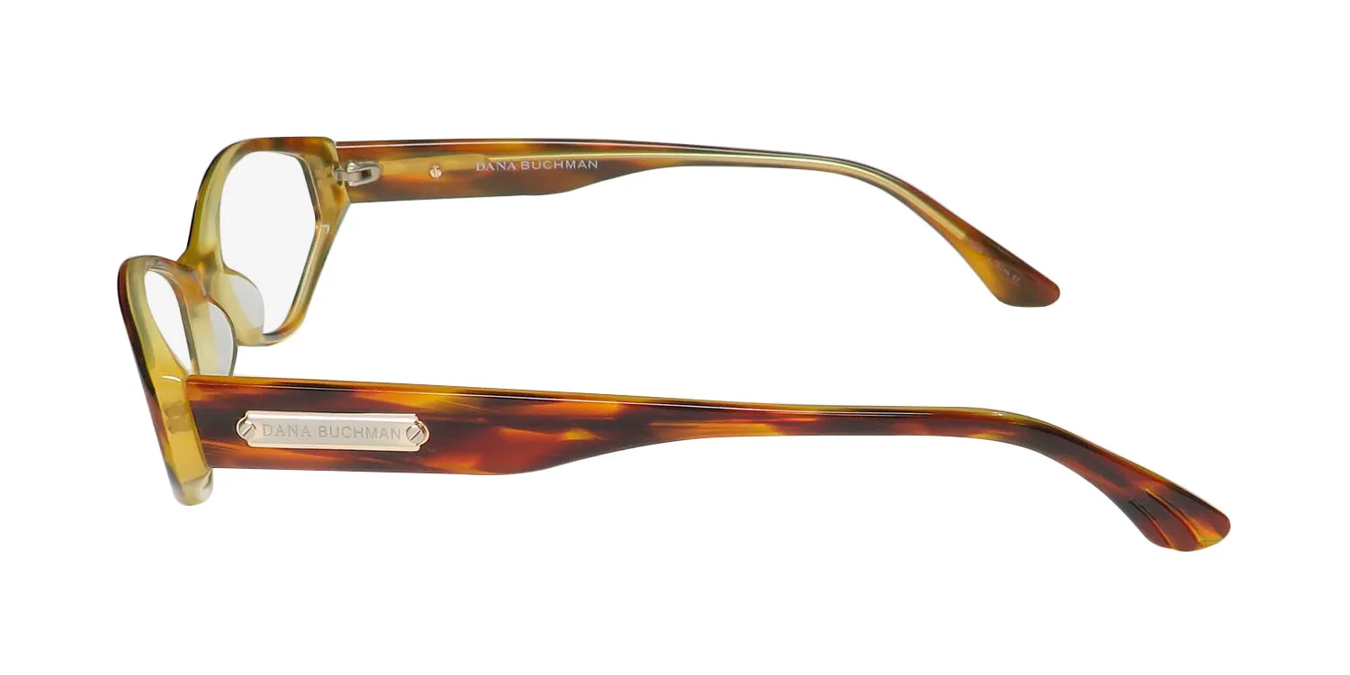 Dana Buchman Shelby tt Eyeglasses Tiger Tortoise 51mm 4