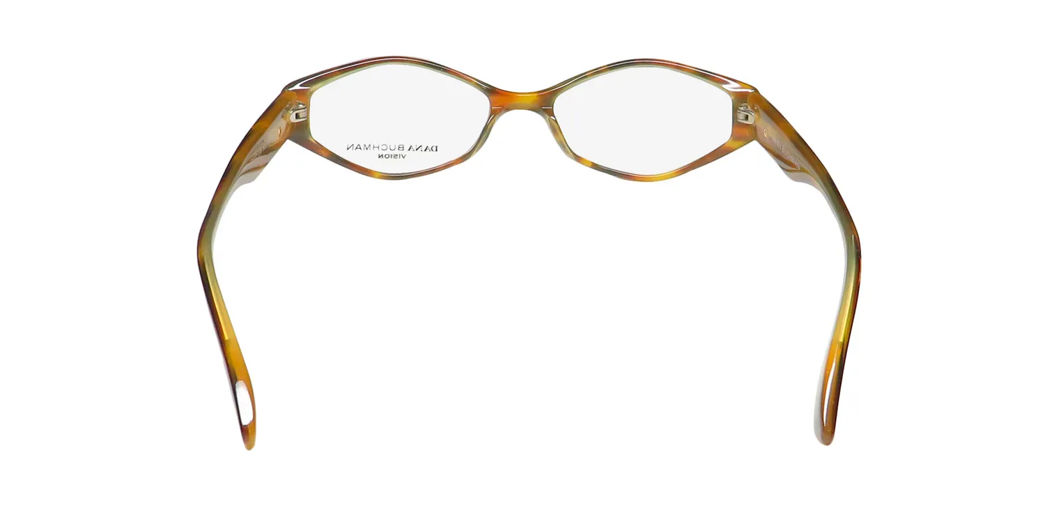 Dana Buchman Shelby tt Eyeglasses Tiger Tortoise 51mm 5