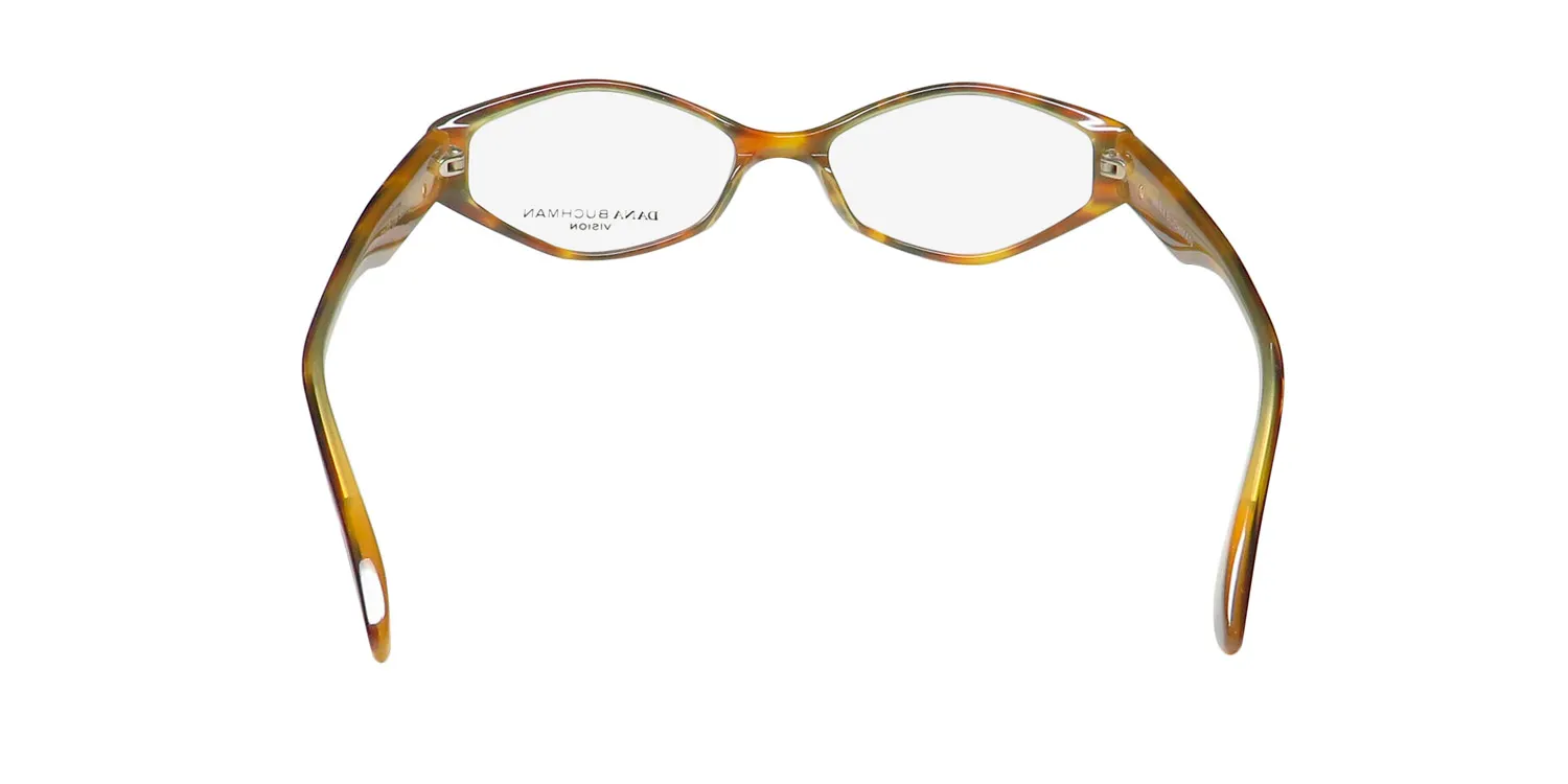 Dana Buchman Shelby tt Eyeglasses Tiger Tortoise 53mm 5