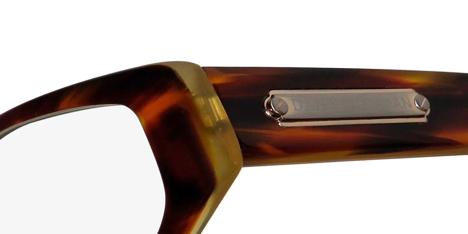 Dana Buchman Shelby tt Eyeglasses Tiger Tortoise 53mm 6