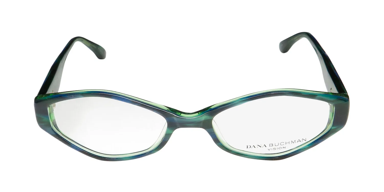 Dana Buchman Shelby aq Eyeglasses Aqua Tortoise 53mm 3