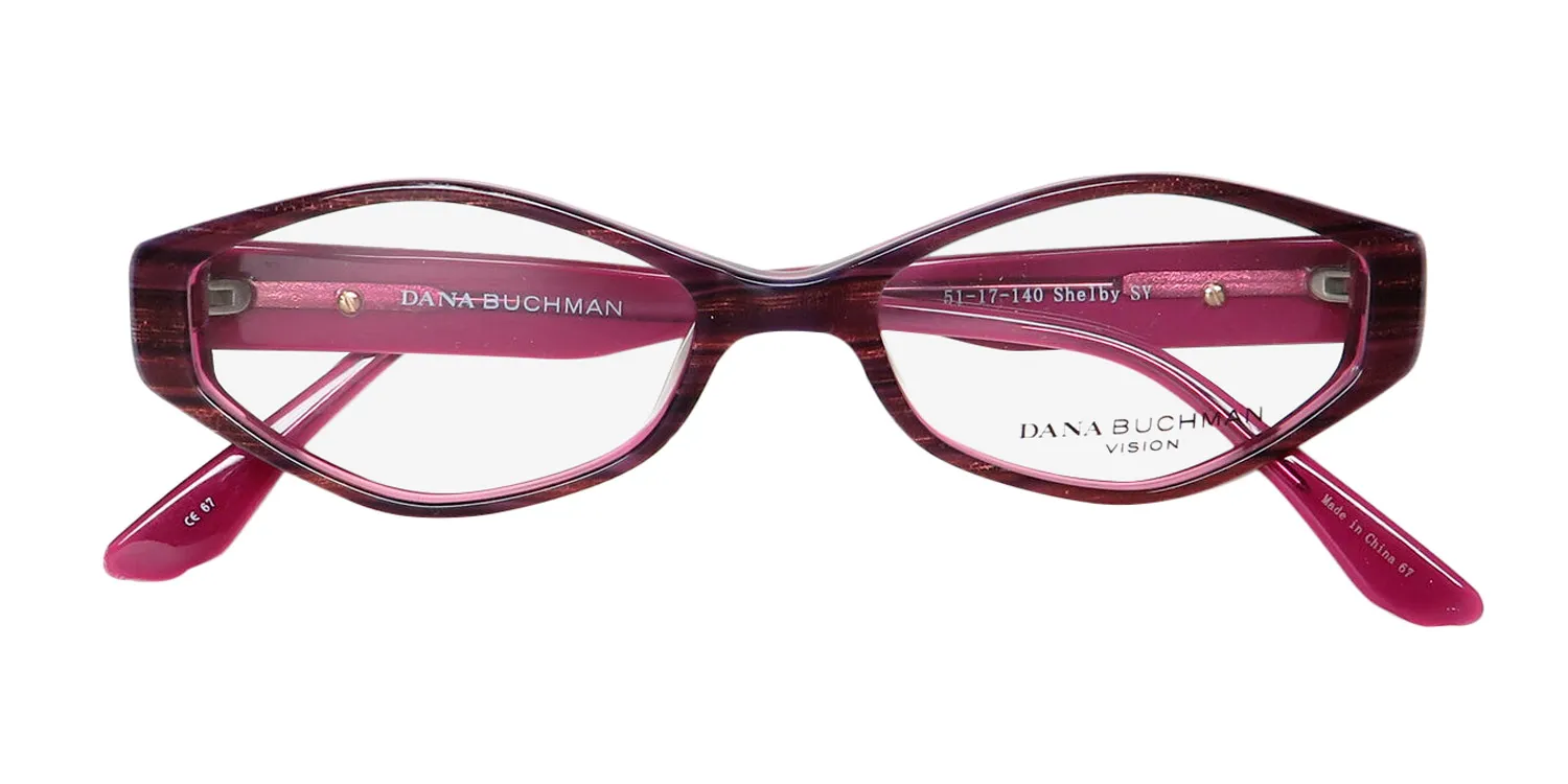 Dana Buchman Shelby sy Eyeglasses Syrah 51mm 2