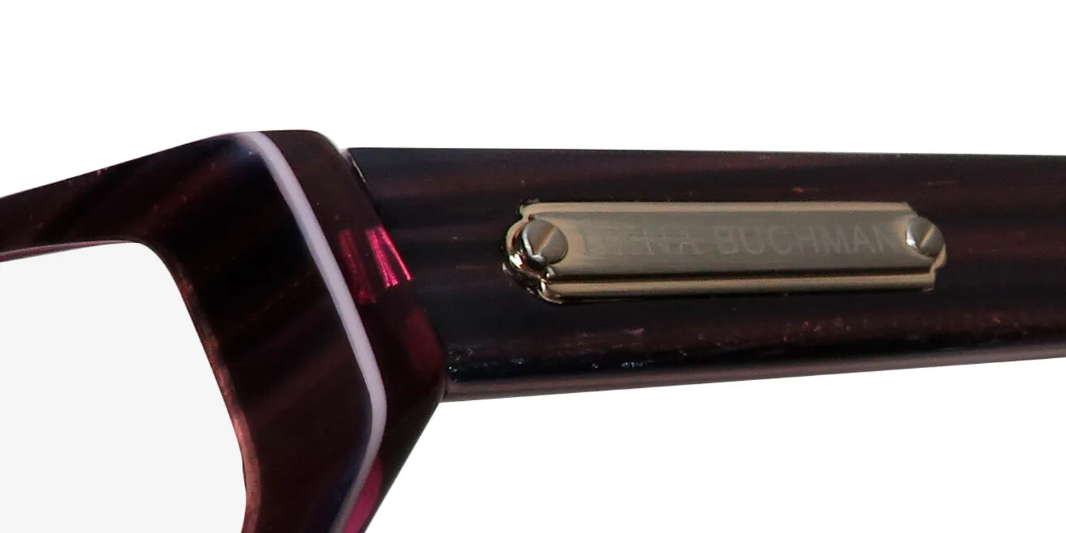 Dana Buchman Shelby sy Eyeglasses Syrah 51mm 6