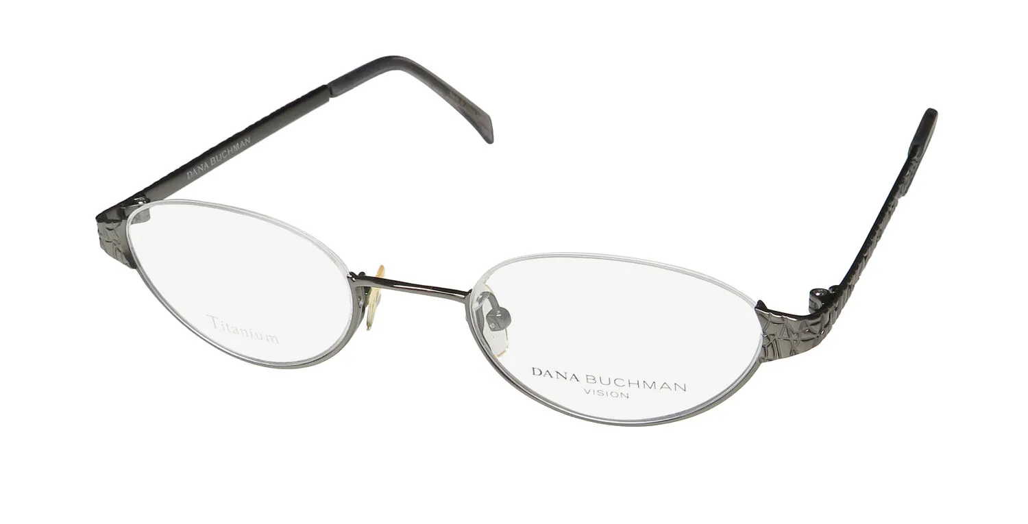 Dana Buchman Eloise gm Eyeglasses Gunmetal 47mm