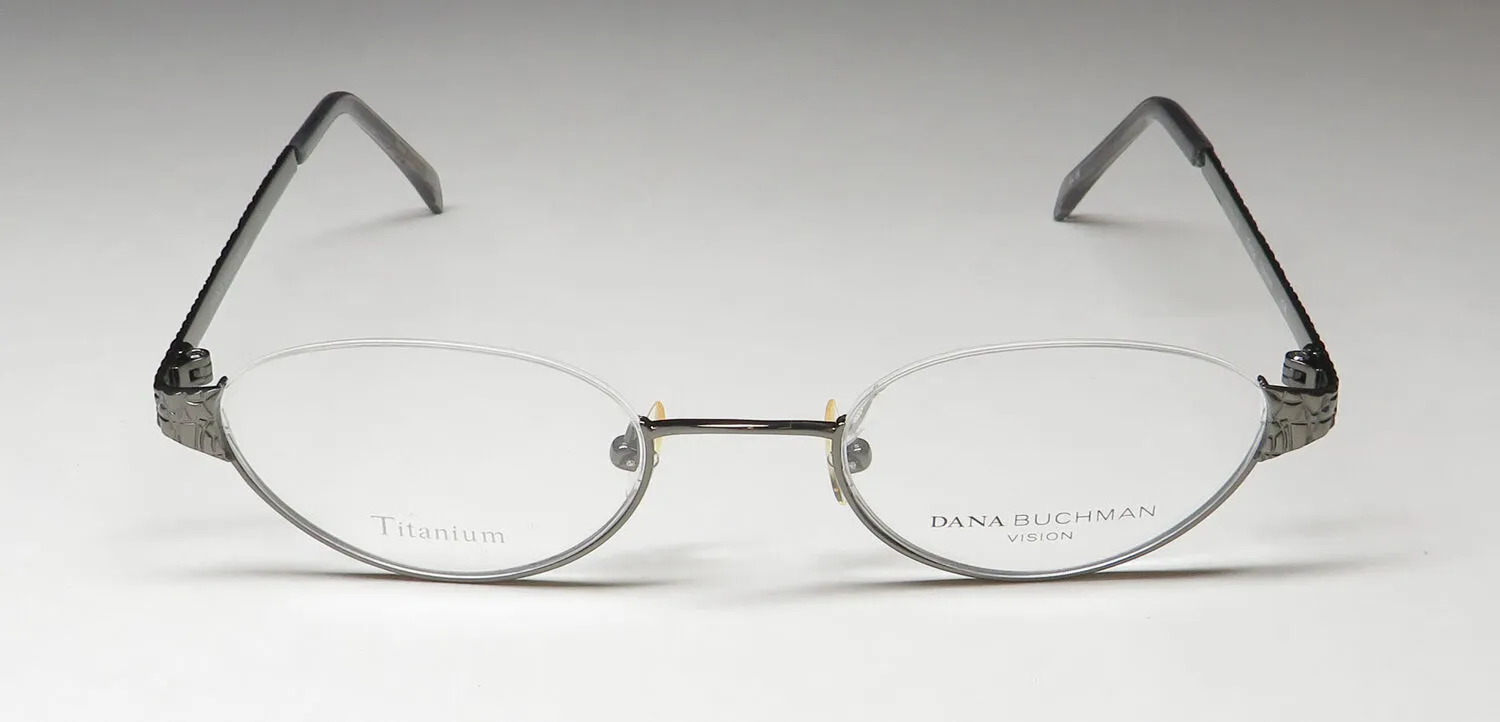 Dana Buchman Eloise gm Eyeglasses Gunmetal 47mm 3