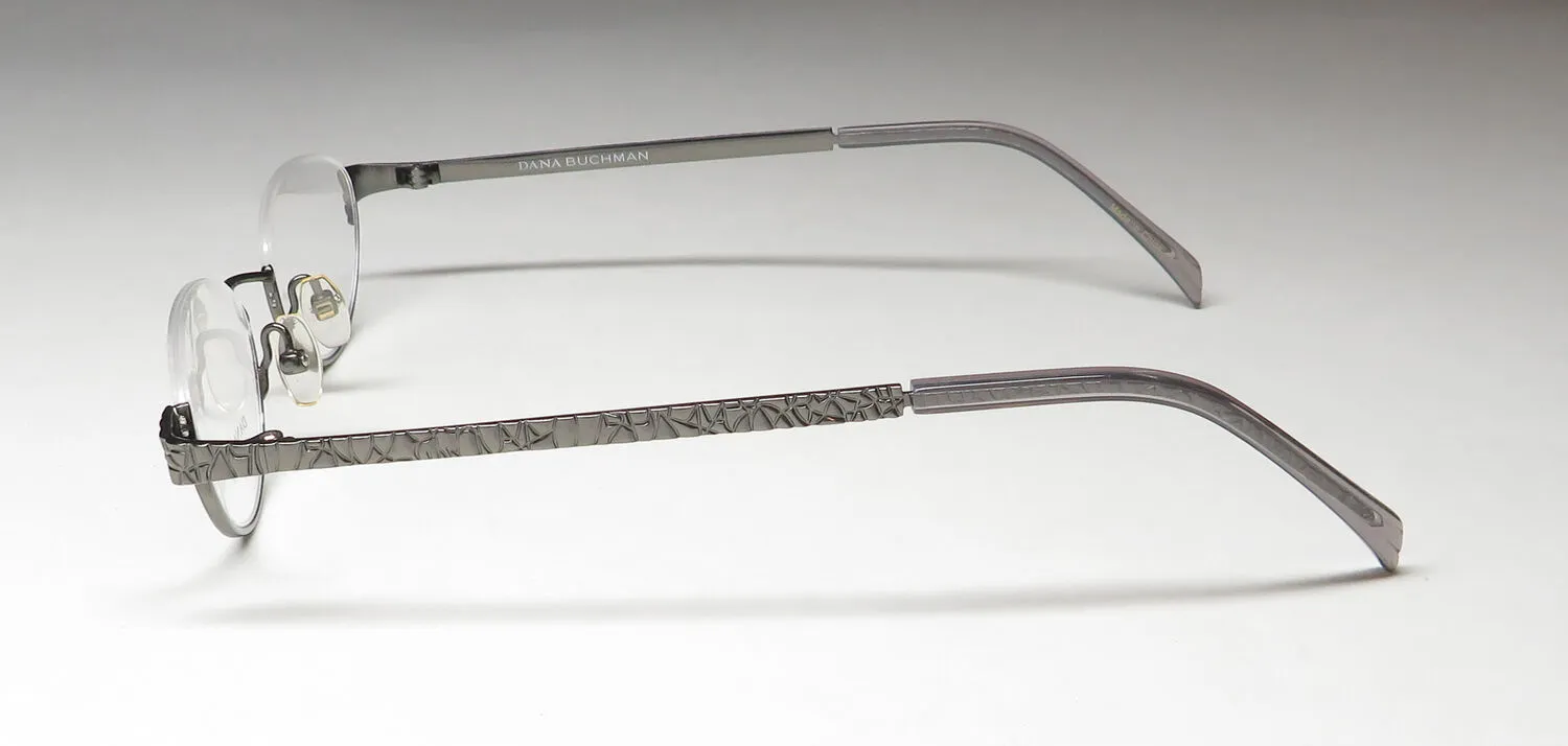 Dana Buchman Eloise gm Eyeglasses Gunmetal 47mm 4