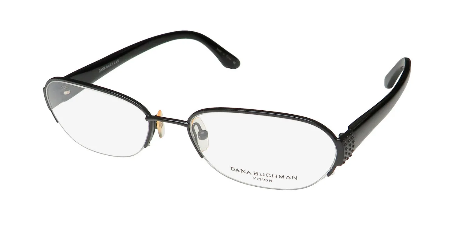 Dana Buchman Eliza bk Eyeglasses Black 52mm