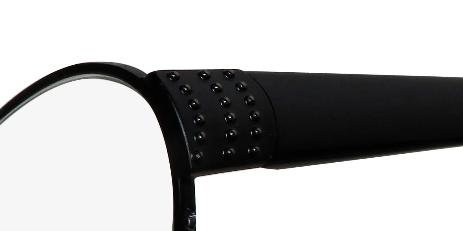 Dana Buchman Eliza bk Eyeglasses Black 52mm 6