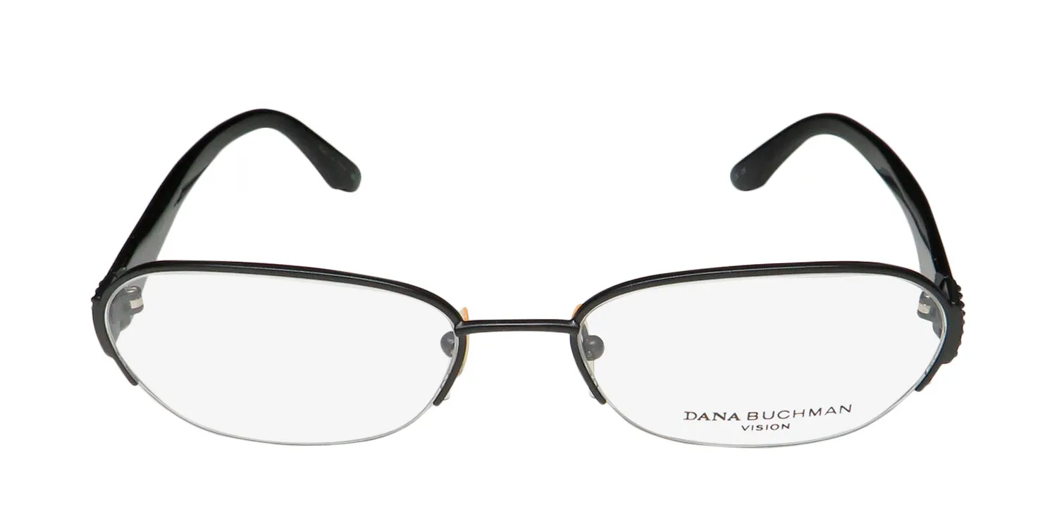 Dana Buchman Eliza bk Eyeglasses Black 54mm 3