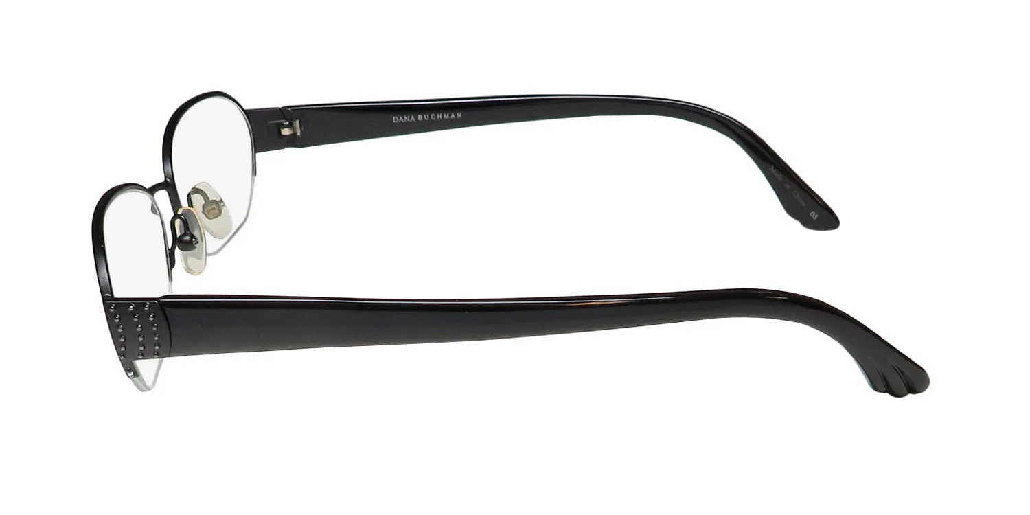 Dana Buchman Eliza bk Eyeglasses Black 54mm 4