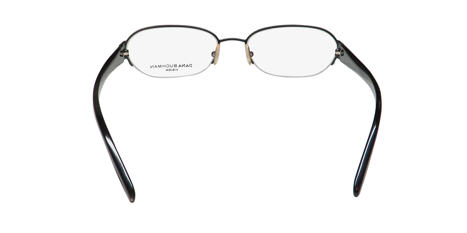Dana Buchman Eliza bk Eyeglasses Black 54mm 5
