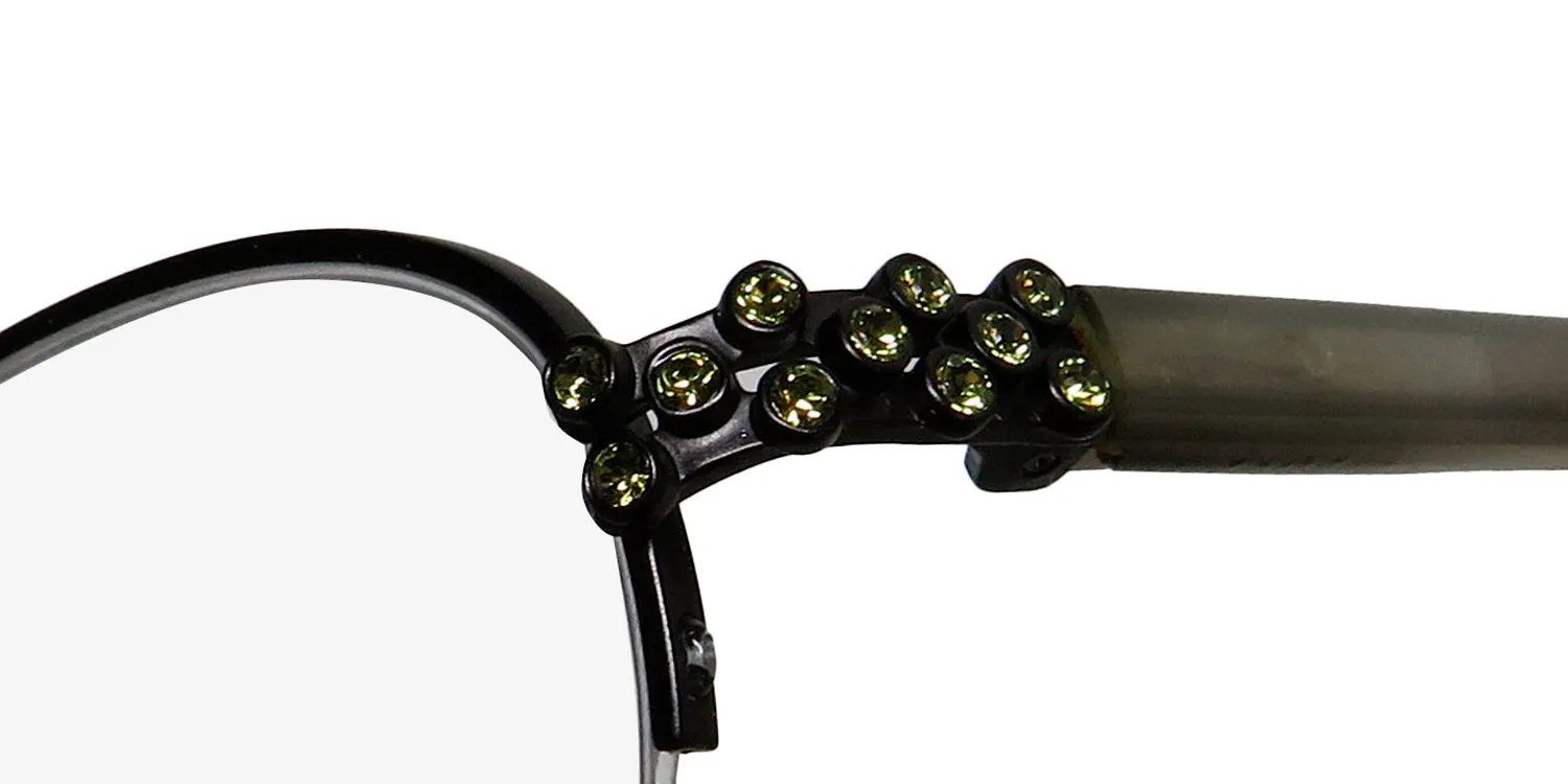 Dana Buchman Julia gm Eyeglasses Dark Satin Gunmetal 48mm 6