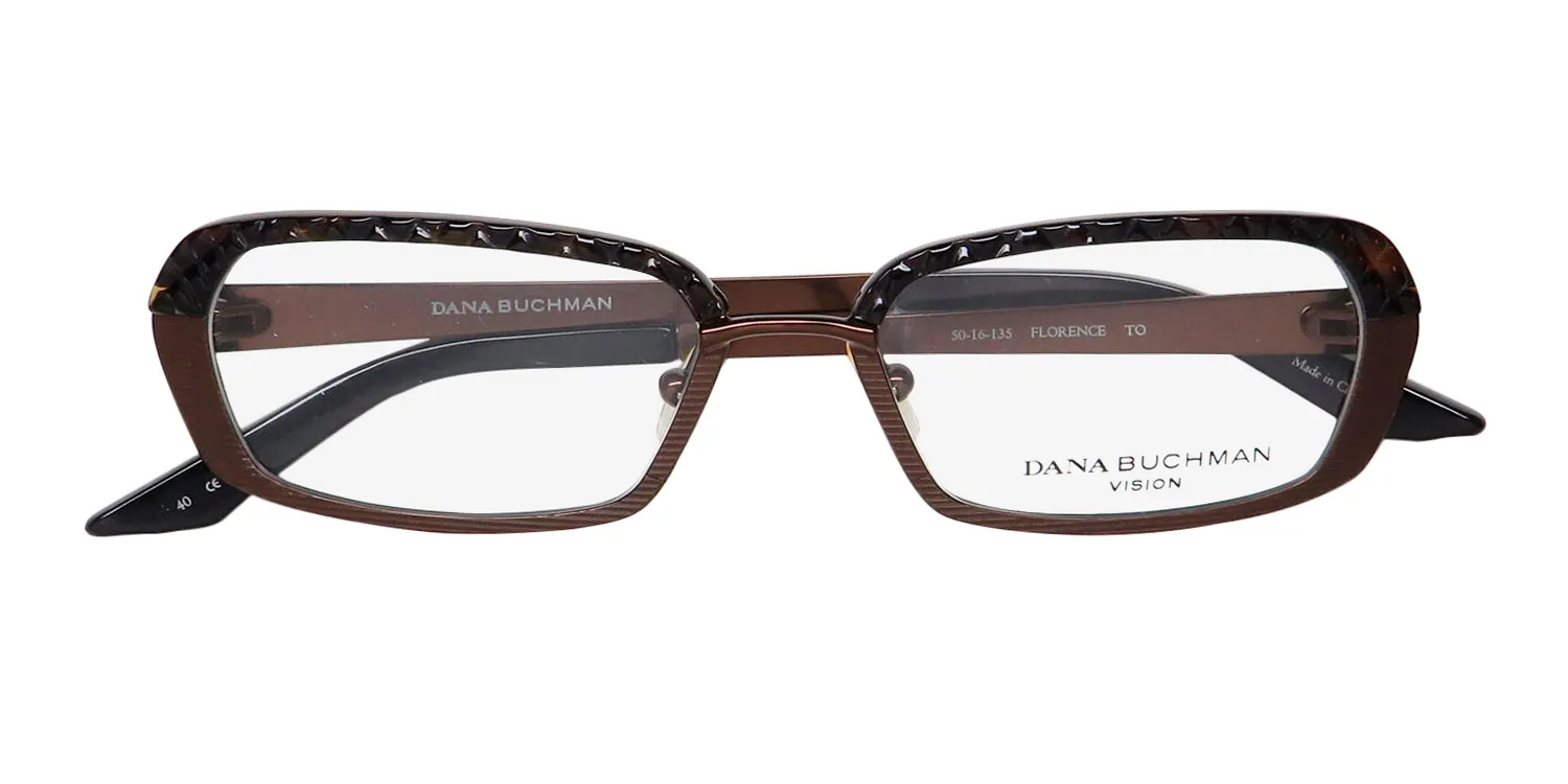 Dana Buchman Florence to Eyeglasses Tortoise 50mm 2