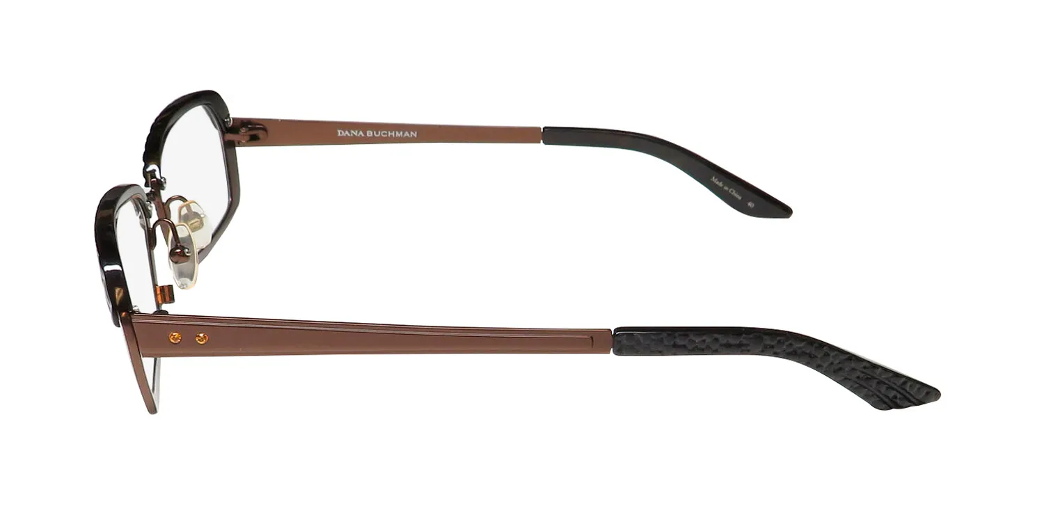 Dana Buchman Florence to Eyeglasses Tortoise 50mm 4
