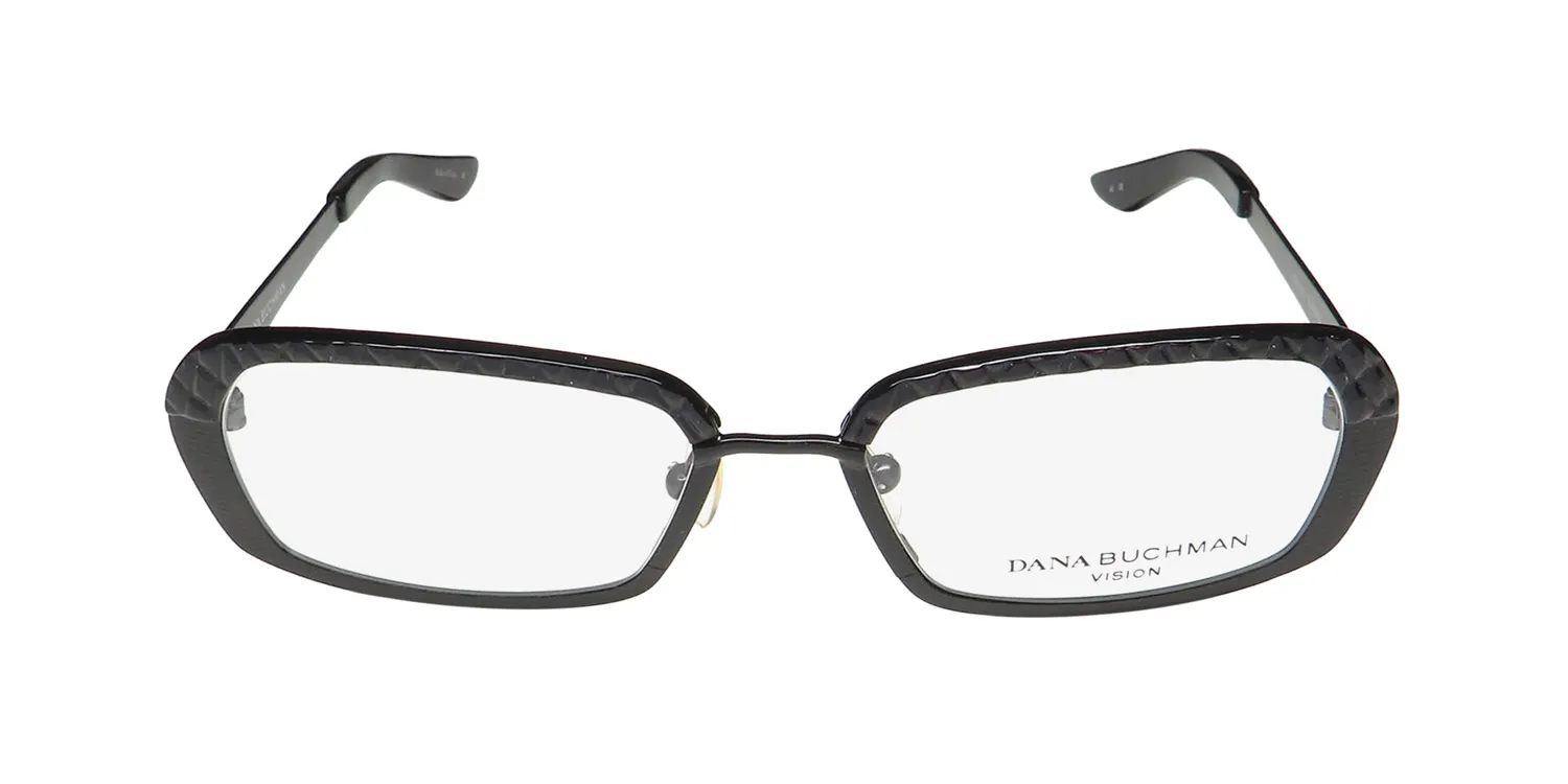 Dana Buchman Florence bk Eyeglasses Black 50mm 3