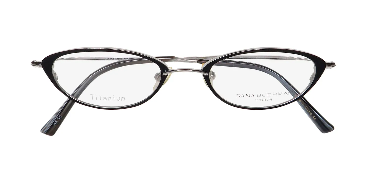 Dana Buchman Ava bk Eyeglasses Black 47mm 2