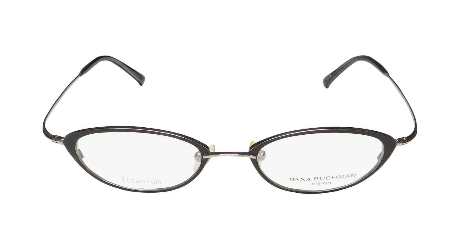 Dana Buchman Ava bk Eyeglasses Black 47mm 3