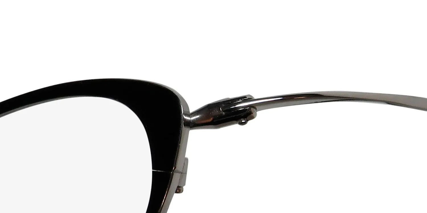 Dana Buchman Ava bk Eyeglasses Black 47mm 6