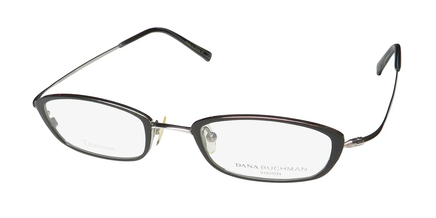 Dana Buchman Meridian bk Eyeglasses Black 46mm