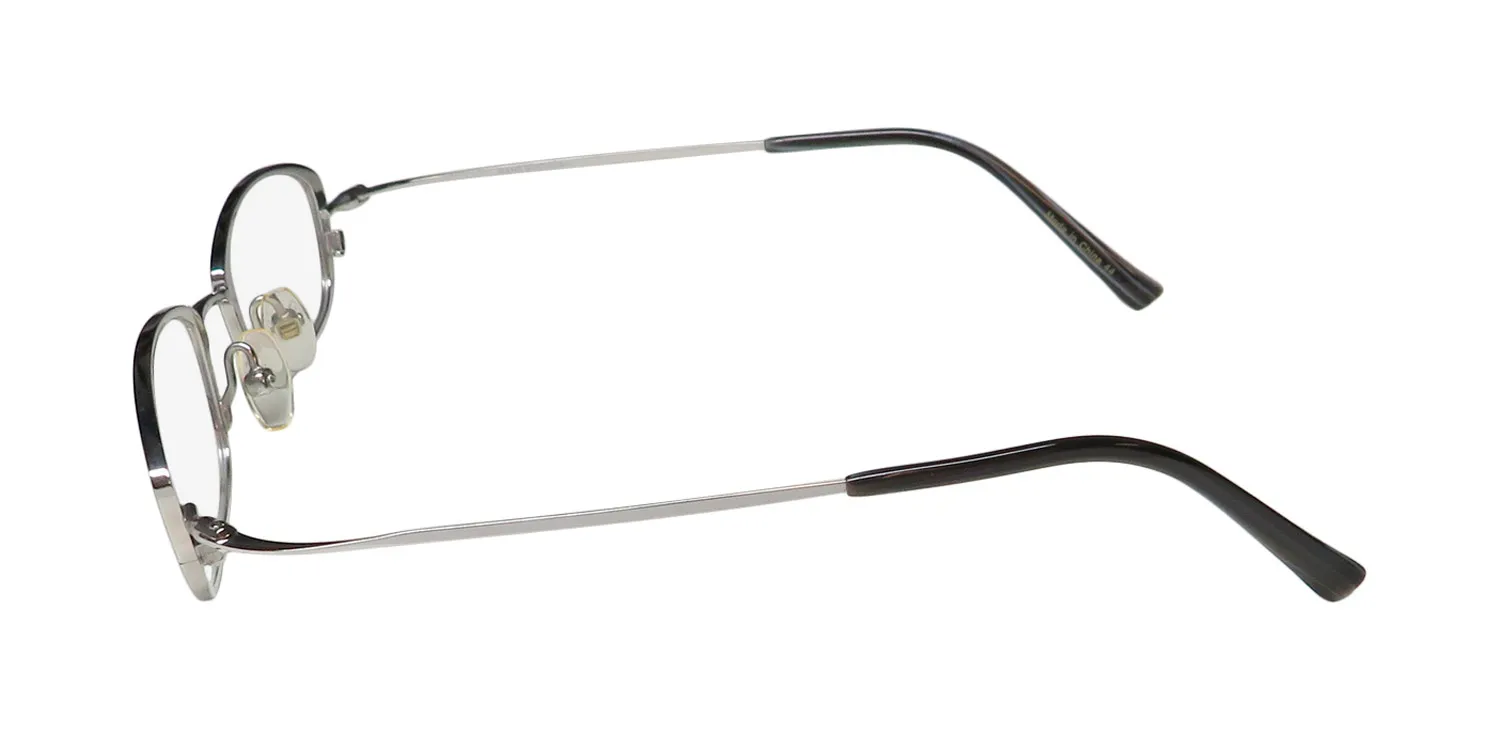 Dana Buchman Meridian bk Eyeglasses Black 46mm 4