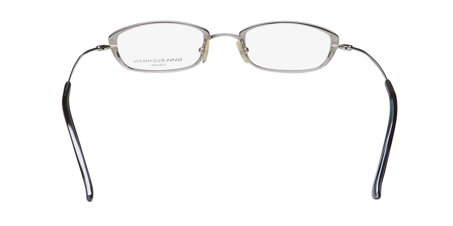 Dana Buchman Meridian bk Eyeglasses Black 46mm 5