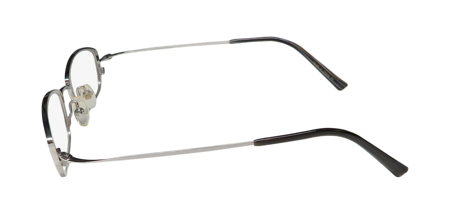 Dana Buchman Meridian bk Eyeglasses Black 48mm 4