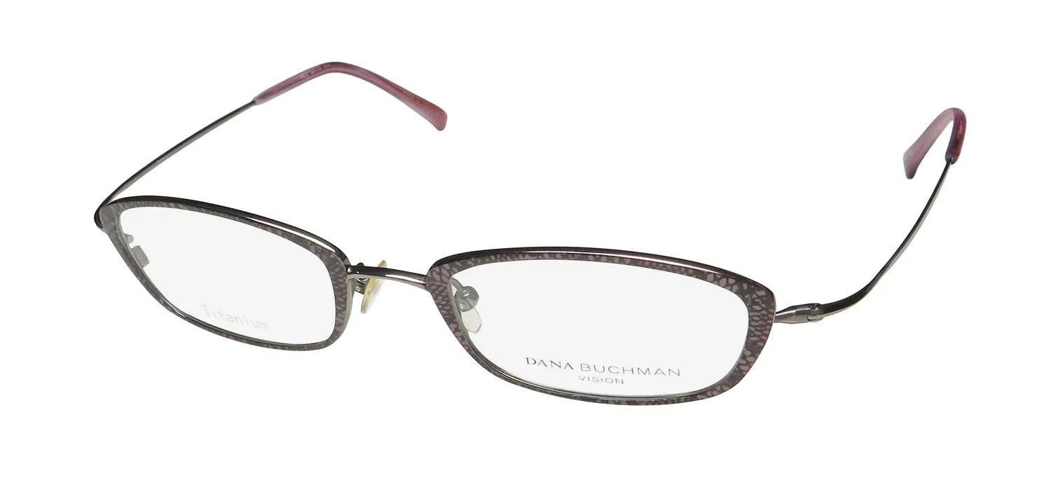 Dana Buchman Meridian pl Eyeglasses Plum 46mm