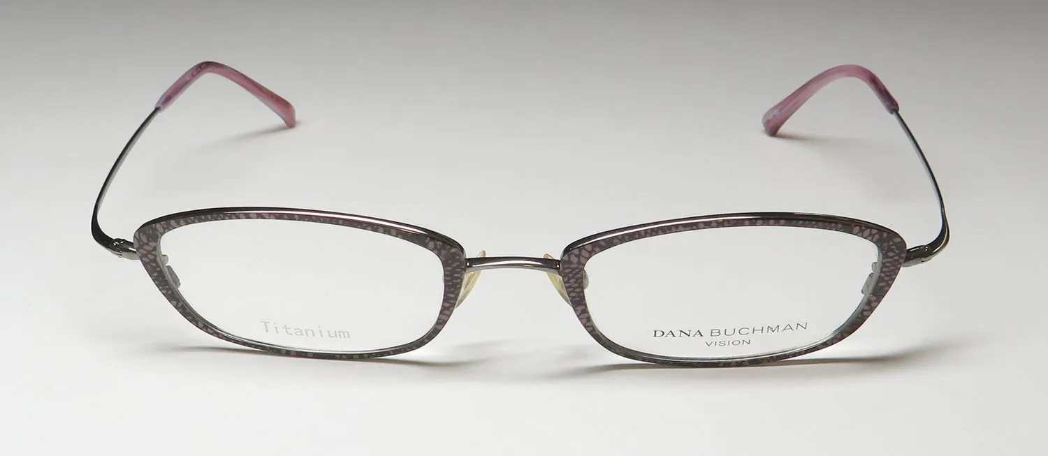Dana Buchman Meridian pl Eyeglasses Plum 46mm 3