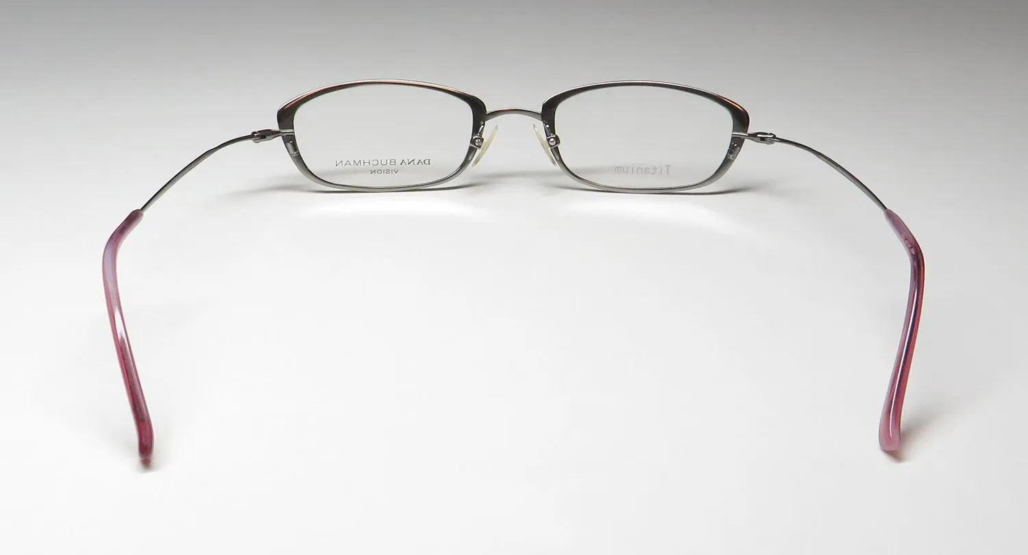 Dana Buchman Meridian pl Eyeglasses Plum 46mm 5