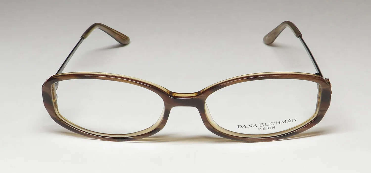 Dana Buchman Hazel br Eyeglasses Burnt Brown 50mm 3